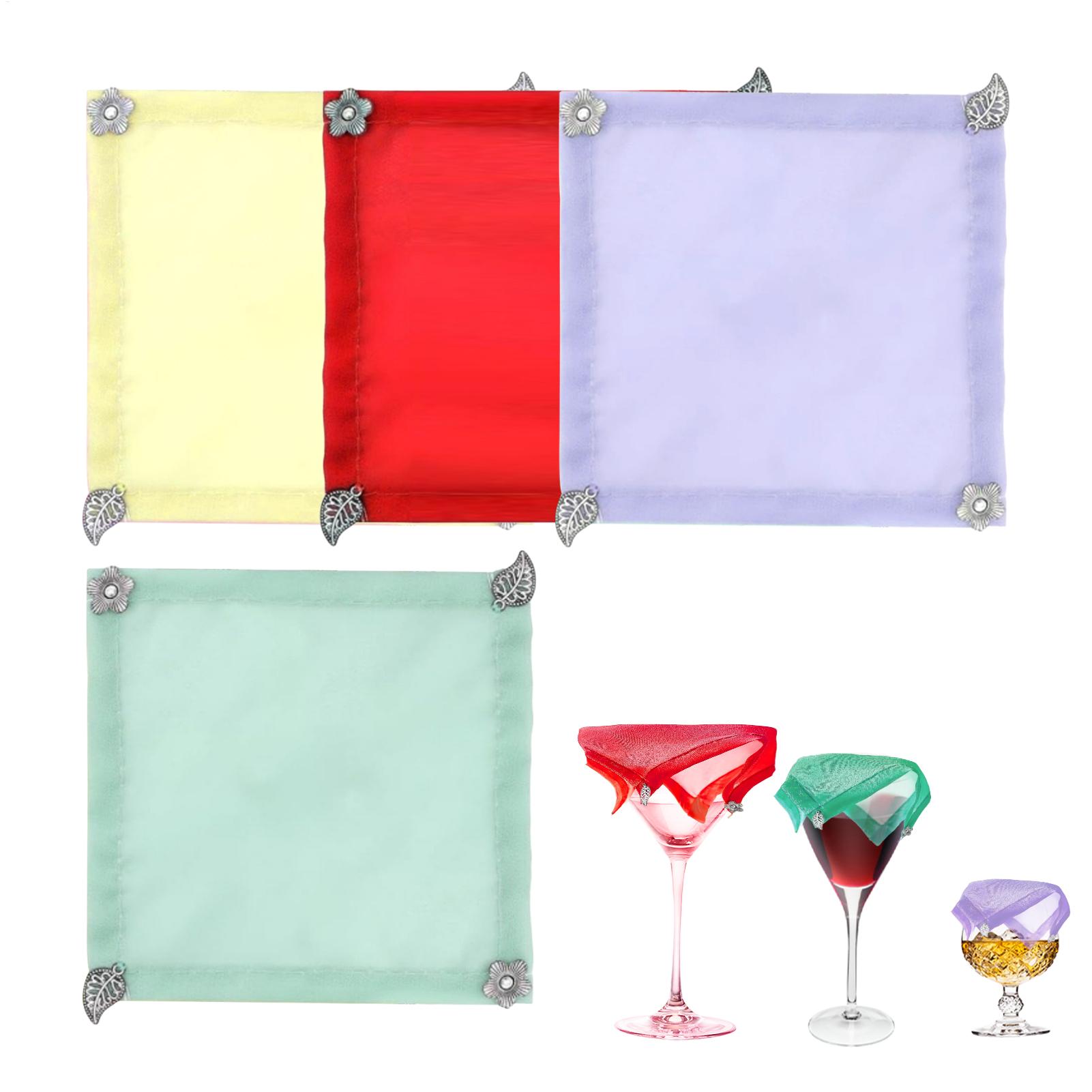 Fabric Weight Set - Conjunto de 4 Capas de Vinho