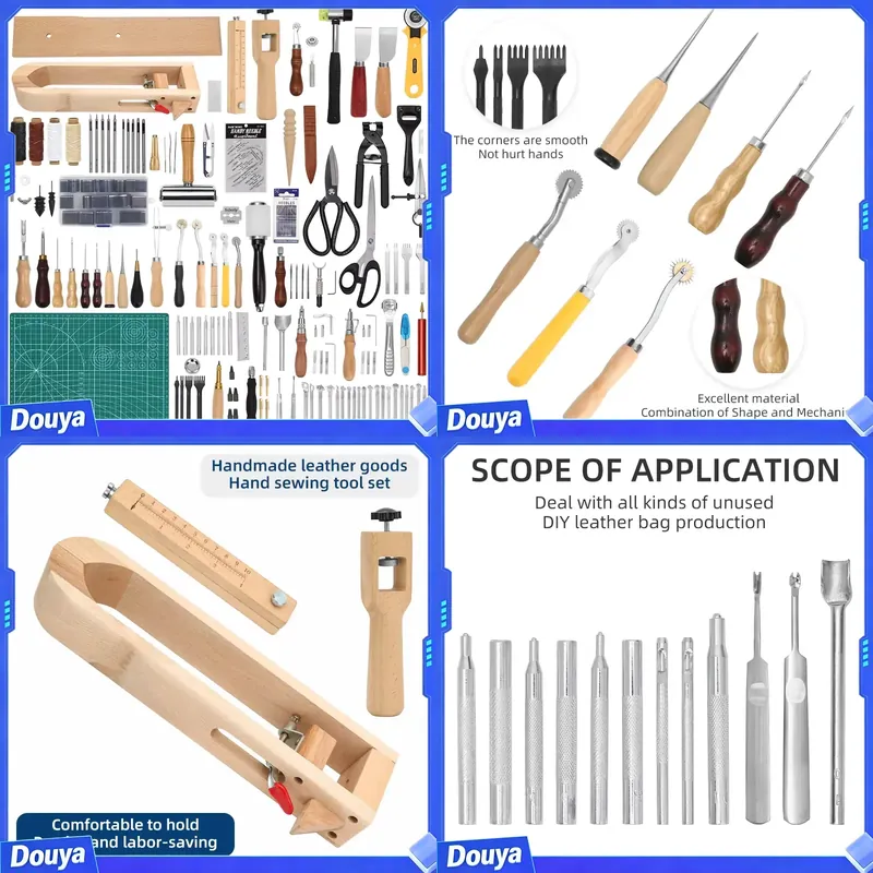 Sewing Thread Production - Kit de Costura de Couro JP