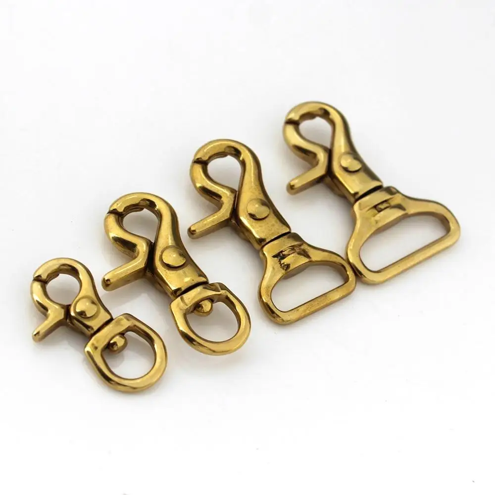 Hook Eye Fastener - Clipes de gatilho de latão sólido,