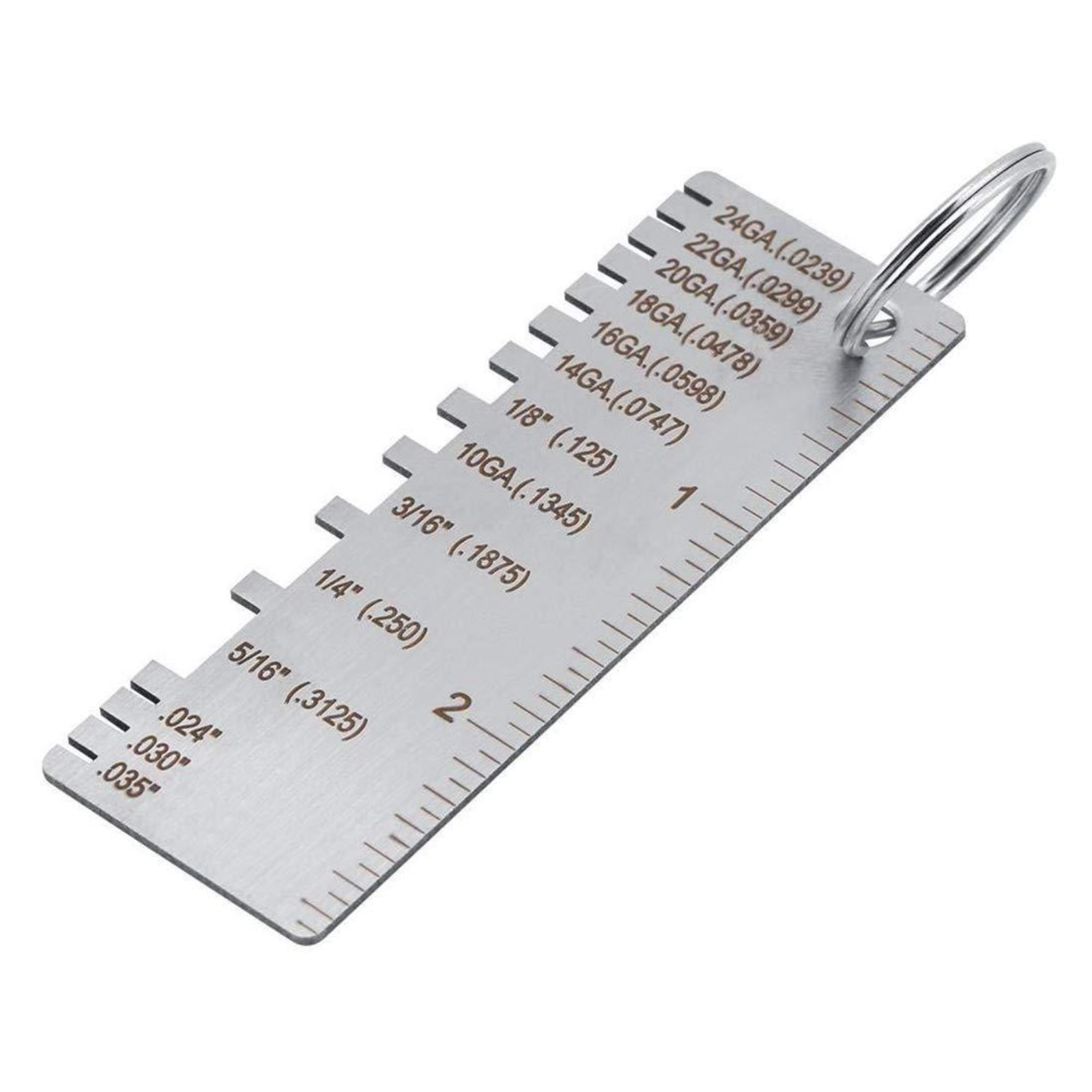 Seam Gauge Metal - Medidor de Inspeção de Solda com