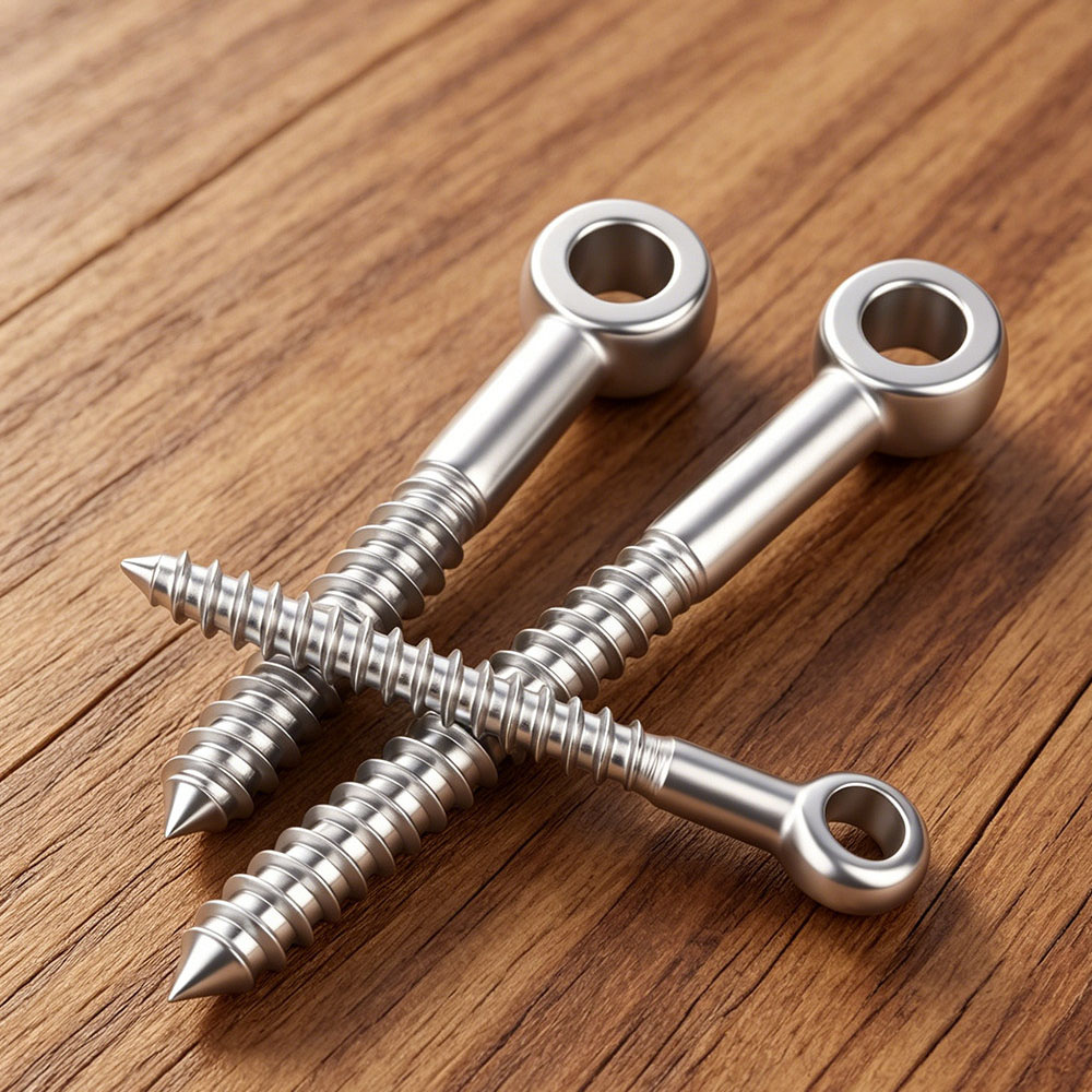 Hook Eye Fastener - Parafusos de Olhal em Aço Inoxidável