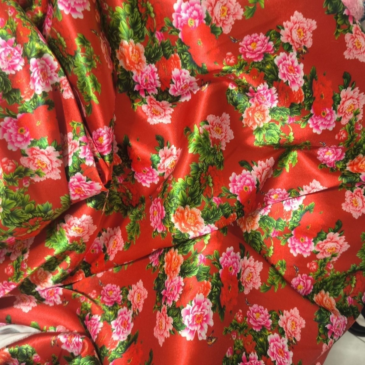 Sewing And Textile - Tecido de cetim de acetato com