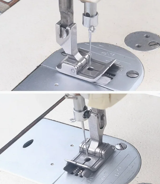 Calcador de Costura Dupla com  - Textile Sewing Machine avaliação e preço