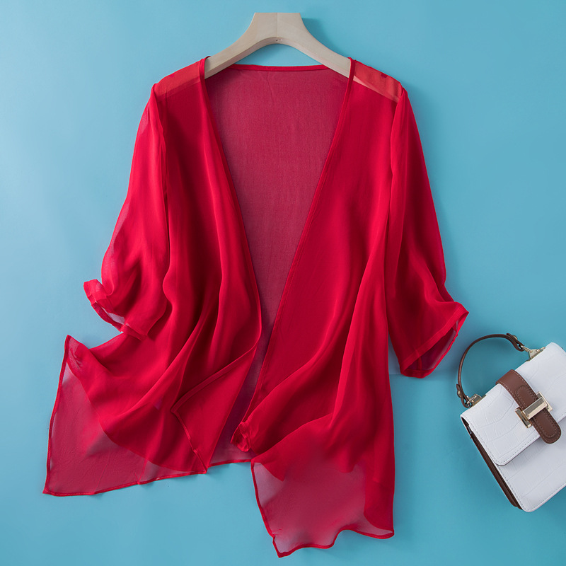 Cardigan protetor solar para m - Sewing V avaliação e preço