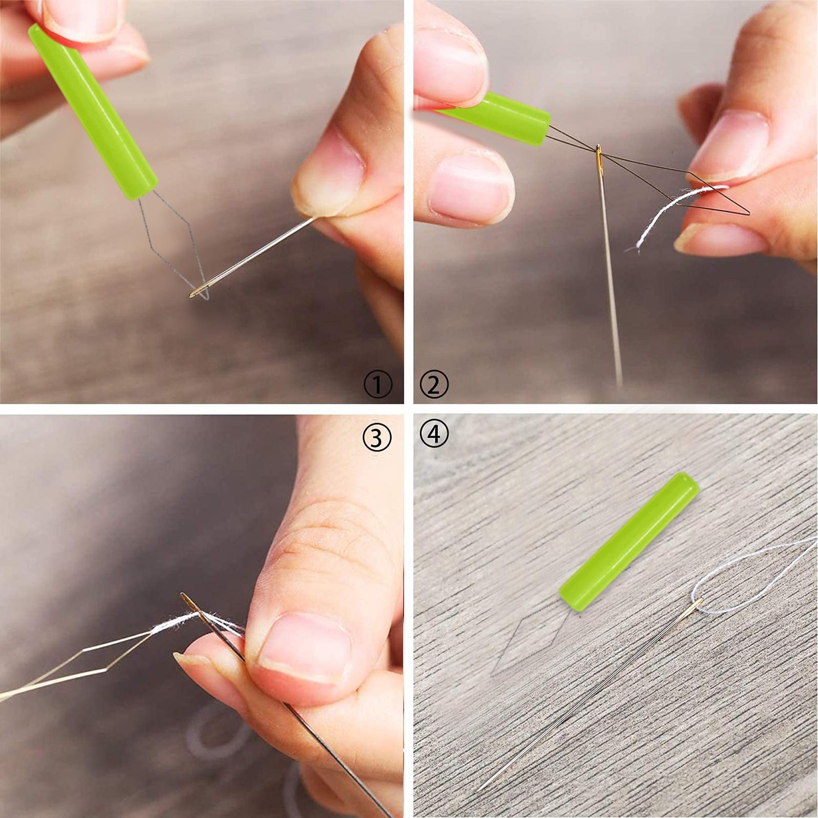 Kit com 3 Enfiadores de Agulha - Needle Threader Tool avaliação e preço
