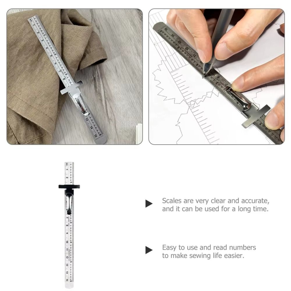 Régua de Bolso Destacável de A - Seam Gauge Metal avaliação e preço