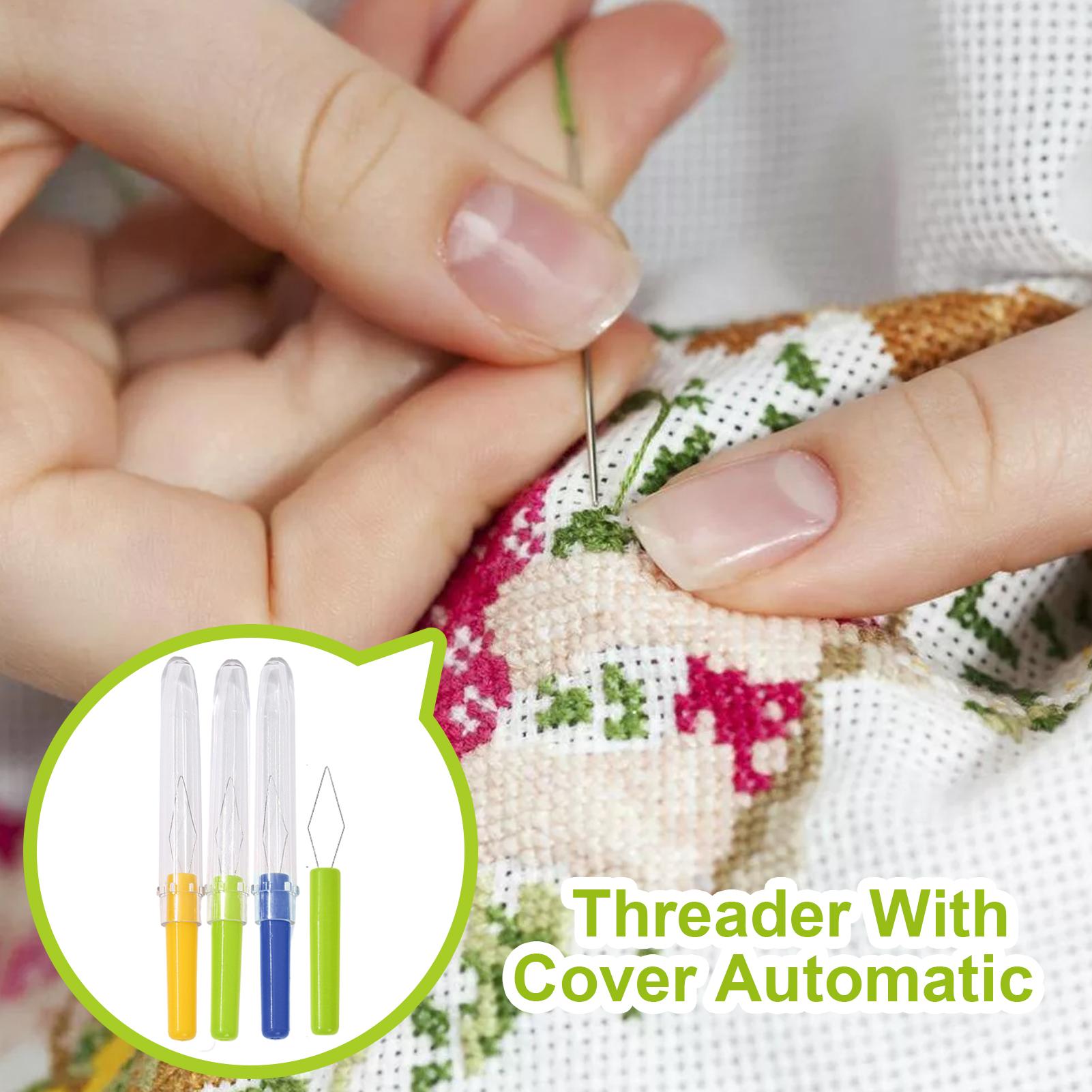 3 peças de enfiador de agulhas - Needle Threader Tool avaliação e preço