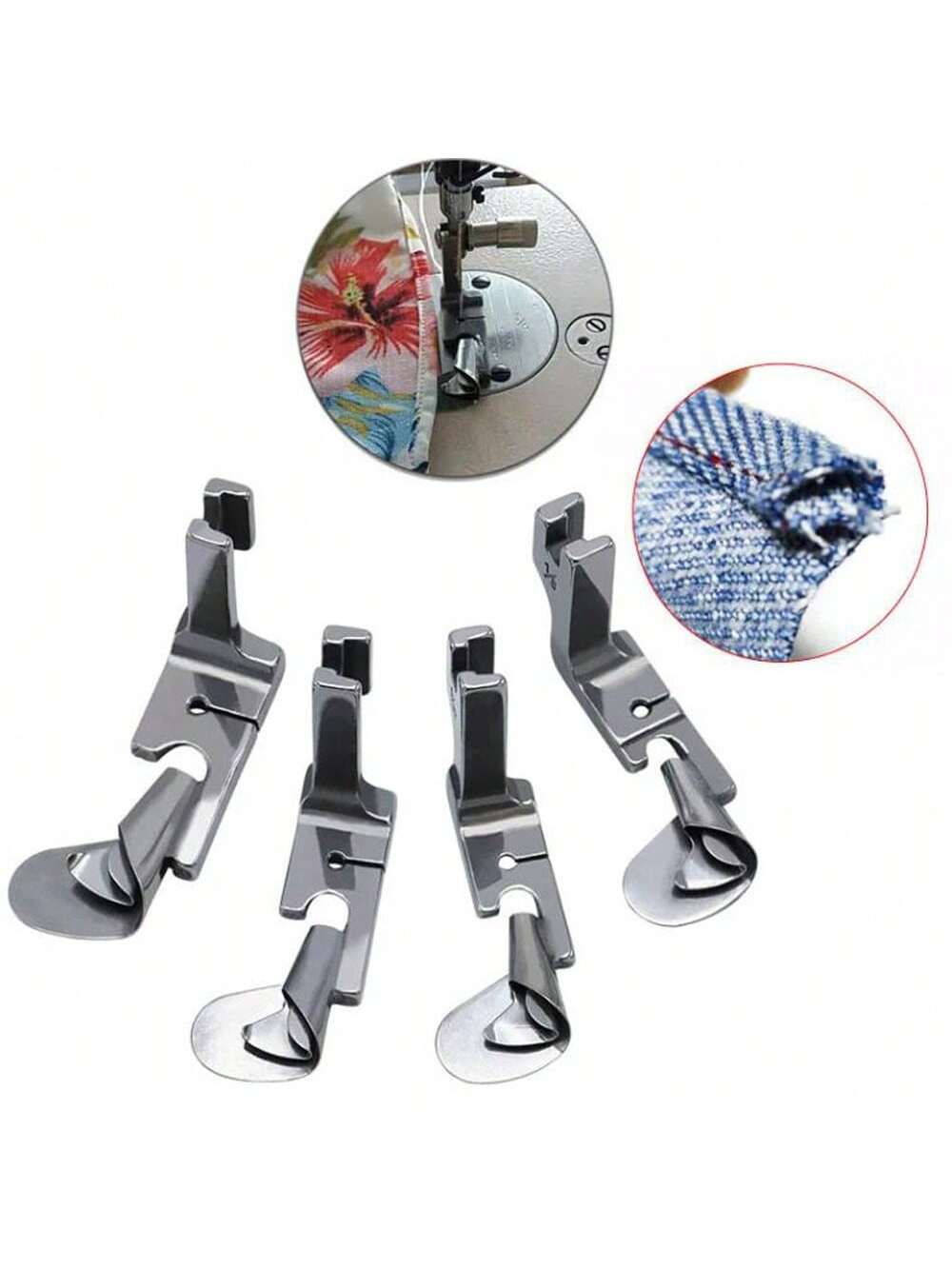 1 Peça Calcador Industrial par - Textile Sewing Machine avaliação e preço