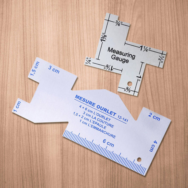 Precisão Costura Medidor, Meta - Seam Gauge Metal avaliação e preço