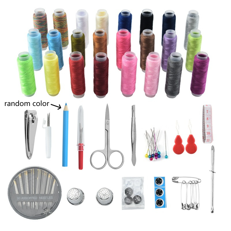 Kit de Costura com 97 Peças e  - Sewing Thread Production avaliação e preço