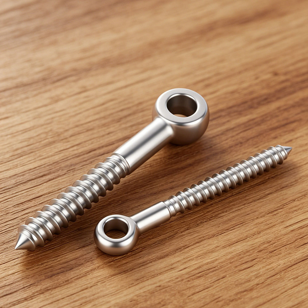 Parafusos de Olhal em Aço Inox - Hook Eye Fastener avaliação e preço