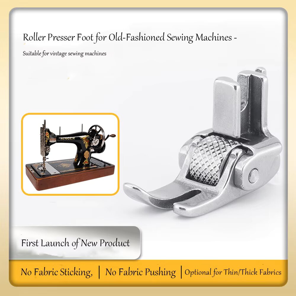 Calcador de Rolo Totalmente em - Textile Sewing Machine avaliação e preço