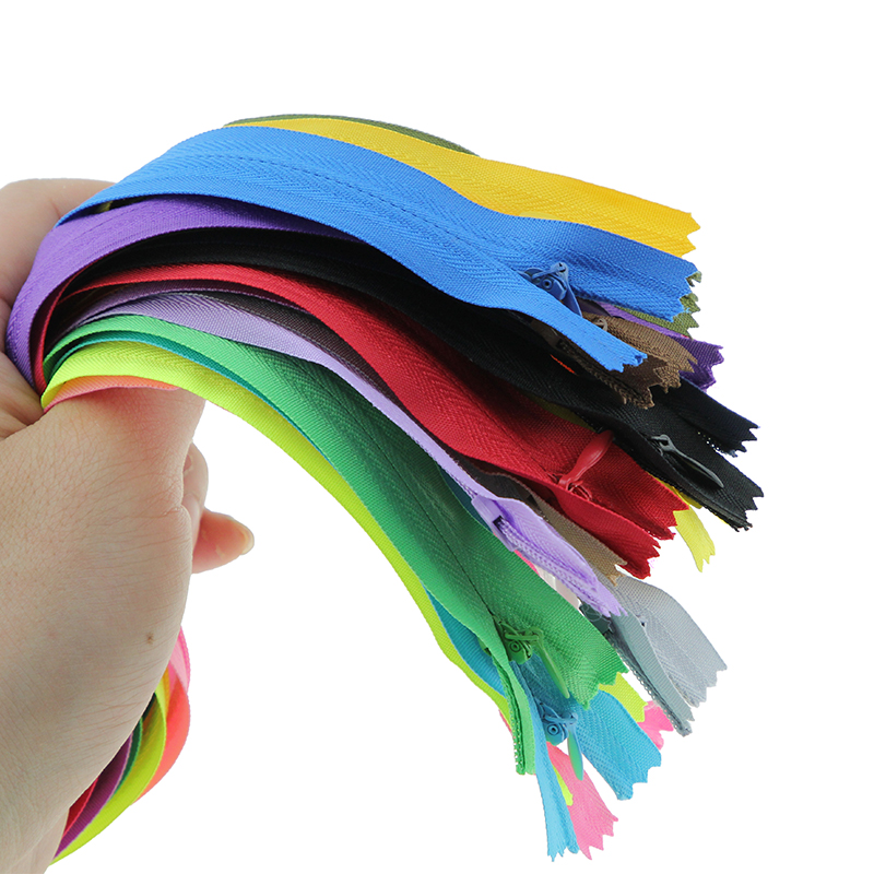 50 pces 6-24 Polegada zíperes  - Invisible Zip Fastener avaliação e preço