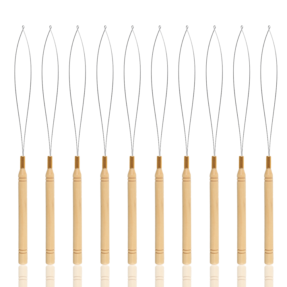 Micro Rings Loop Tool for Hair - Needle Threader Tool avaliação e preço