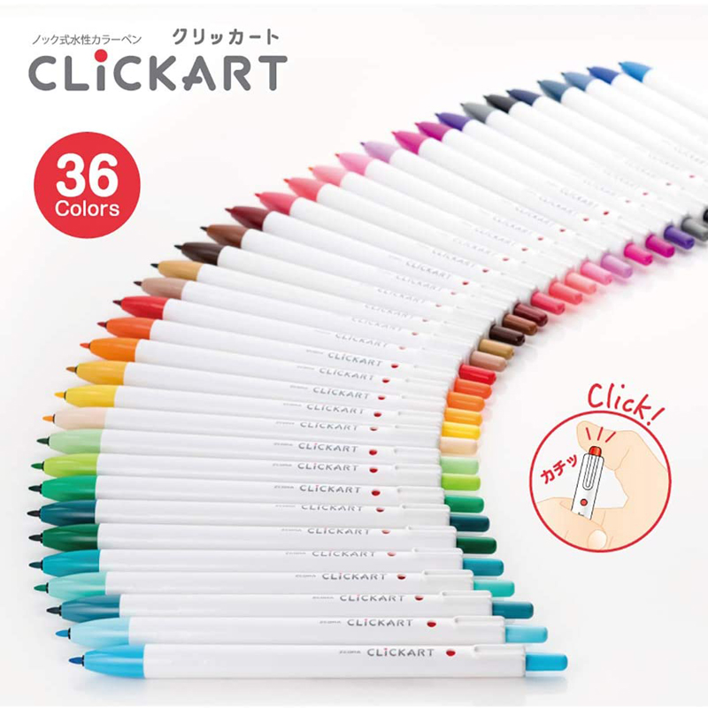 6/12/36/48 cores zebra clickar - Zebra Pen Sarasa avaliação e preço