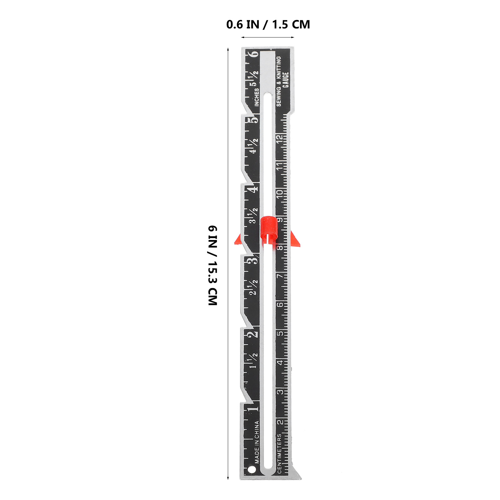12 Peças Réguas de Medição Des - Seam Gauge Metal avaliação e preço