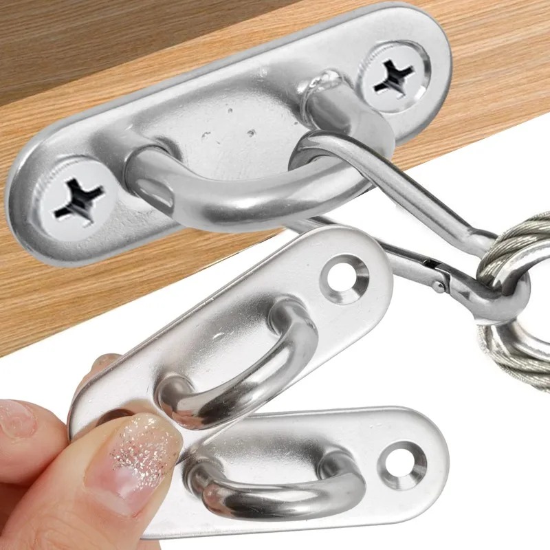 Gancho Oval de Aço Inoxidável  - Hook Eye Fastener avaliação e preço