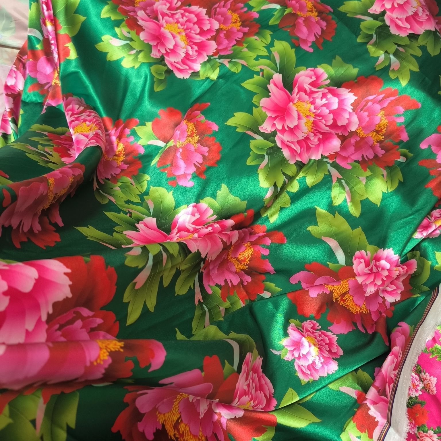 Tecido de cetim de acetato com - Sewing And Textile avaliação e preço