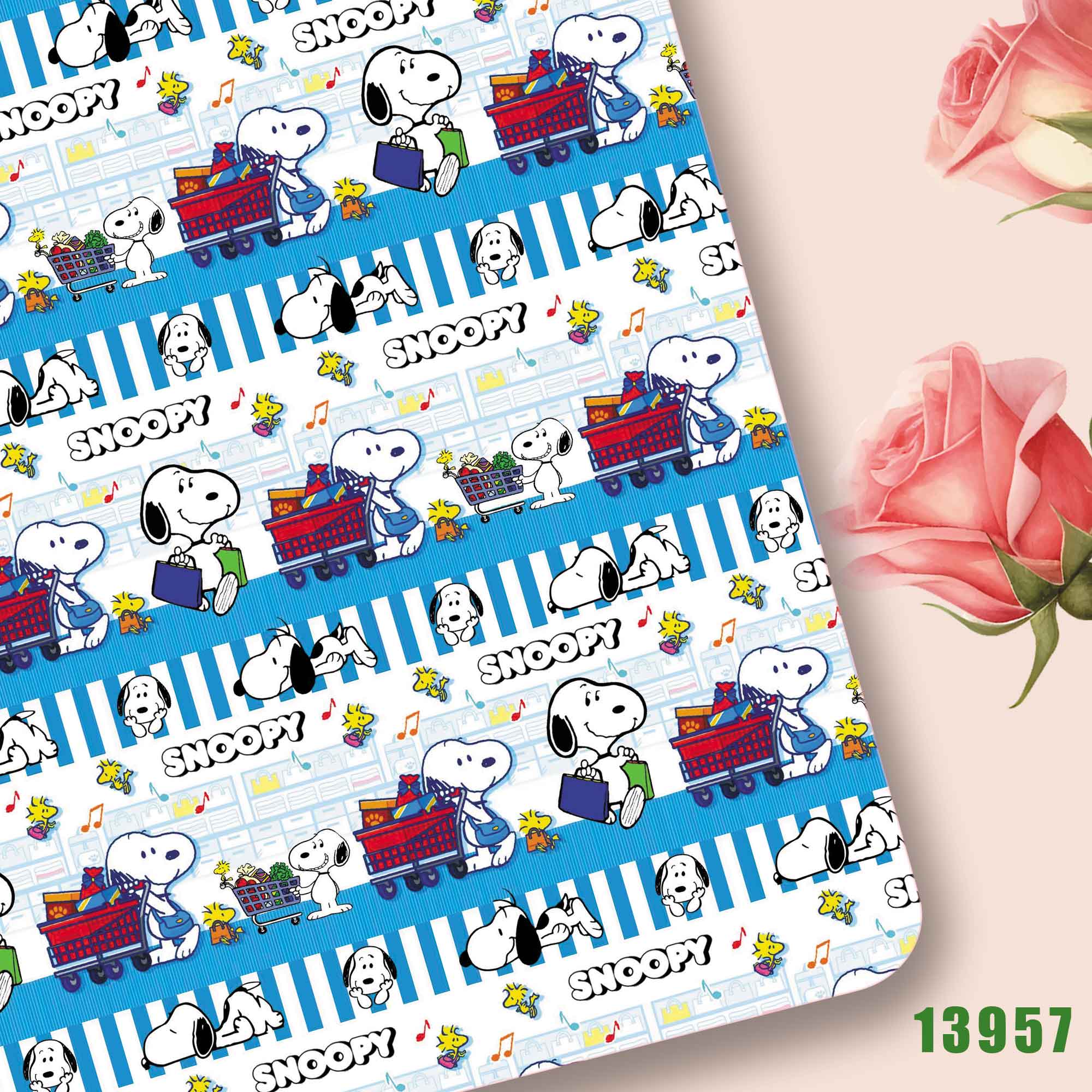 Tecido TAKARA TOMY Snoopy 140x - Sewing And Textile avaliação e preço