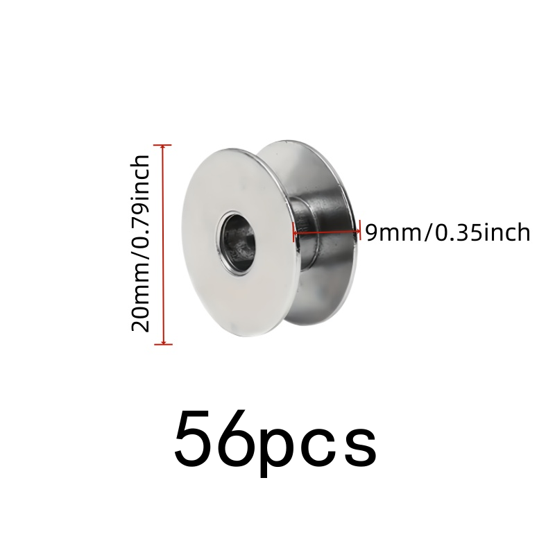 56 peças de bobinas de metal p - Sewing Thread Production avaliação e preço